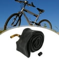 thumbnail image 2 of Motoforti 14x2.125 Bike Inner Tube 32mm American Type Valve Black Butyl Rubber Bicycle Wheel, 2 of 7