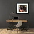 thumbnail image 4 of Otto Haslund 23x20 Black Modern Framed Museum Art Print Titled - A Concert, the Artist's Children and Their Playmates (1887), 4 of 5