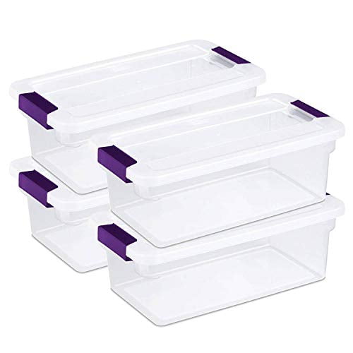 clearview latch storage container