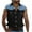 Blue, variant on GERsome Men's Tank Tops Color Block Sleeveless Shirts V Neck Collared Button Down Shirt Tops with Pockets S-3XL