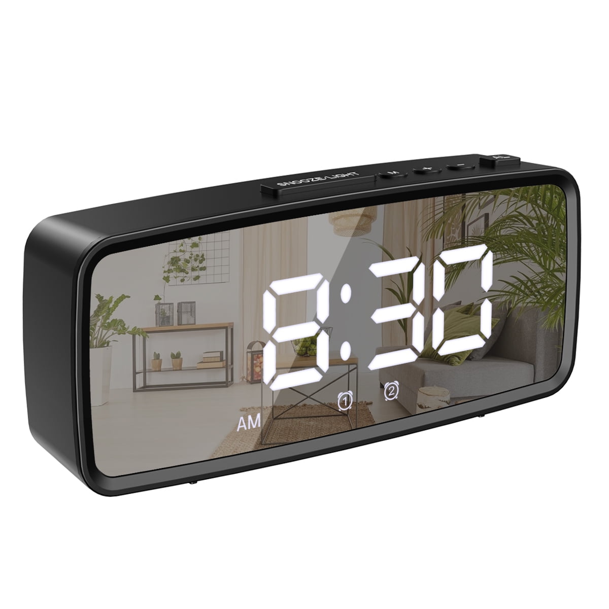 Alarm Clock, AMIR Digital Alarm Clock 5.1" Large Display Adjustable