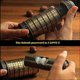 thumbnail image 4 of Cryptex Da Vinci Code Mini Lock Puzzle Boxes with Hidden Compartments Valentine's Day Birthday Gifts, Brass, 4 of 5