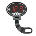 thumbnail image 1 of Display 12V Motorcycle Voltmeter Multifunction Waterproof Voltage Meter with LED Digital Display Panel, 1 of 7