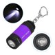 thumbnail image 3 of Linterna de llavero LED recargable mini Uxcell de 2.1" con carga USB morado, 3 of 6