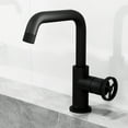 thumbnail image 6 of VIGO Cass Single Handle Single-Hole Bathroom Faucet in Matte Black, 6 of 14