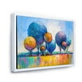 thumbnail image 3 of Designart 'Autumn Colorful Fantasy Trees IV' Modern Framed Canvas Wall Art Print, 3 of 5