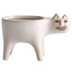 thumbnail image 1 of Maceta de gato de dibujos animados Maceta de cerámica Animal Cactus Plantas suculentas Arreglo floral en maceta H, 1 of 5