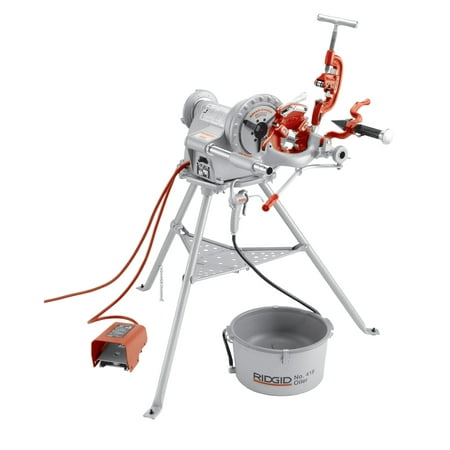 - Ridgid Model 300 Power Threading Machine, 1/8 in to 2 in Pipe Capacity