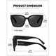 thumbnail image 3 of Gafas de sol Fit Over Glasses MEETSUN, grandes, cuadradas, polarizadas, 3 of 7