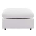 thumbnail image 3 of Modular Ottoman Lounge Chair, White, Fabric, Modern Contemporary, Outdoor Patio Balcony Cafe Bistro Garden Furniture Hotel Hospitality, 3 of 4