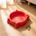 thumbnail image 5 of Cute Cat Face Plastic Pet Bowl, Small Non-Slip Feeding Dish for Kittens & Small Dogs, Easy Clean Pet Food Water Bowl, 5 of 7