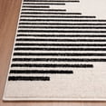 thumbnail image 2 of Poly & Bark Mekko 2'3"x8' Runner Area Rug in Mist White, 2 of 8