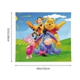 thumbnail image 7 of Winnie The Pooh Tapestry Wall Hanging Wall Art Decor Wall Tapestry For Living Room Bedroom Dorm 60x51 inch, 7 of 7