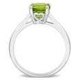thumbnail image 4 of Everly Women's Peridot Sterling Silver Ring, 4 of 8
