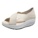 thumbnail image 2 of Verano Color sólido Suave antideslizante Mujer Cuña Columpio Zapato Mujer Zapato Flip Flop Wmkox8yii  shjk2050, 2 of 4