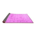 thumbnail image 2 of Ahgly Company Indoor Square Persian Purple Traditional Area Rugs, 4' Square, 2 of 4