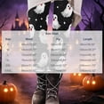thumbnail image 5 of WMTBSRSW Halloween Leggings for Women Cute Ghost Print High Waisted Yoga Legging Stretchy Slim Fit Brushed Lined Workout Athletic Pants Black X-Large, 5 of 5