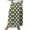 Green, variant on Cavosen Womens Midi Skirts Elastic Waistband Polka Dots Print Casual Skirts Elegant Lightweight Flowy Fashion Calf Length Skirts with Pocket Work Loose Fall Winter Clothes Red