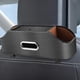 thumbnail image 4 of Organizador del respaldo del asiento del automóvil, caja de pañuelos, portavasos para 2 bebidas, caja de almacenamiento del asiento trasero negro, 4 of 7