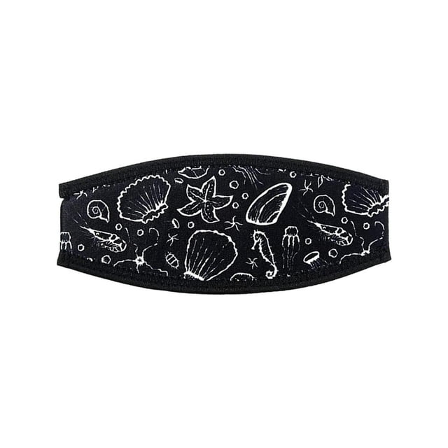 Funda de correa de neopreno con impresión decorativa para buceo, instalación conveniente para Estilo B