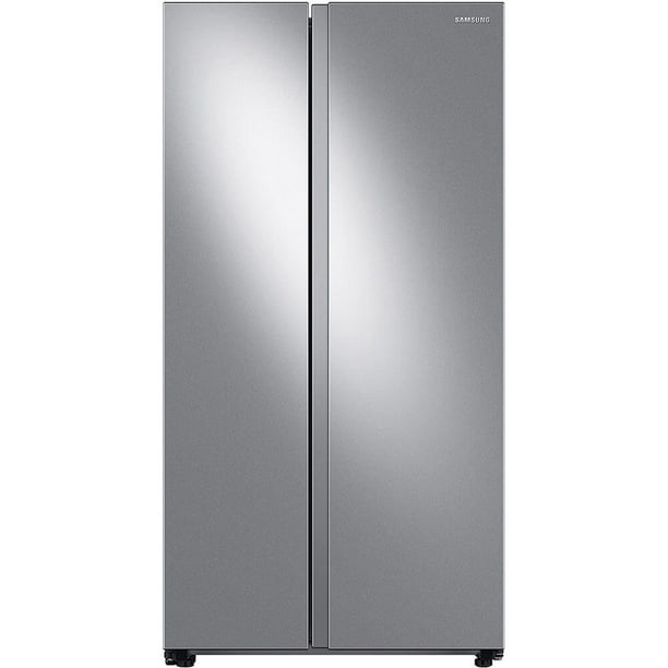 Samsung RS23A500ASR 23 Cu. Ft. Stainless Smart Counter Depth Sideby