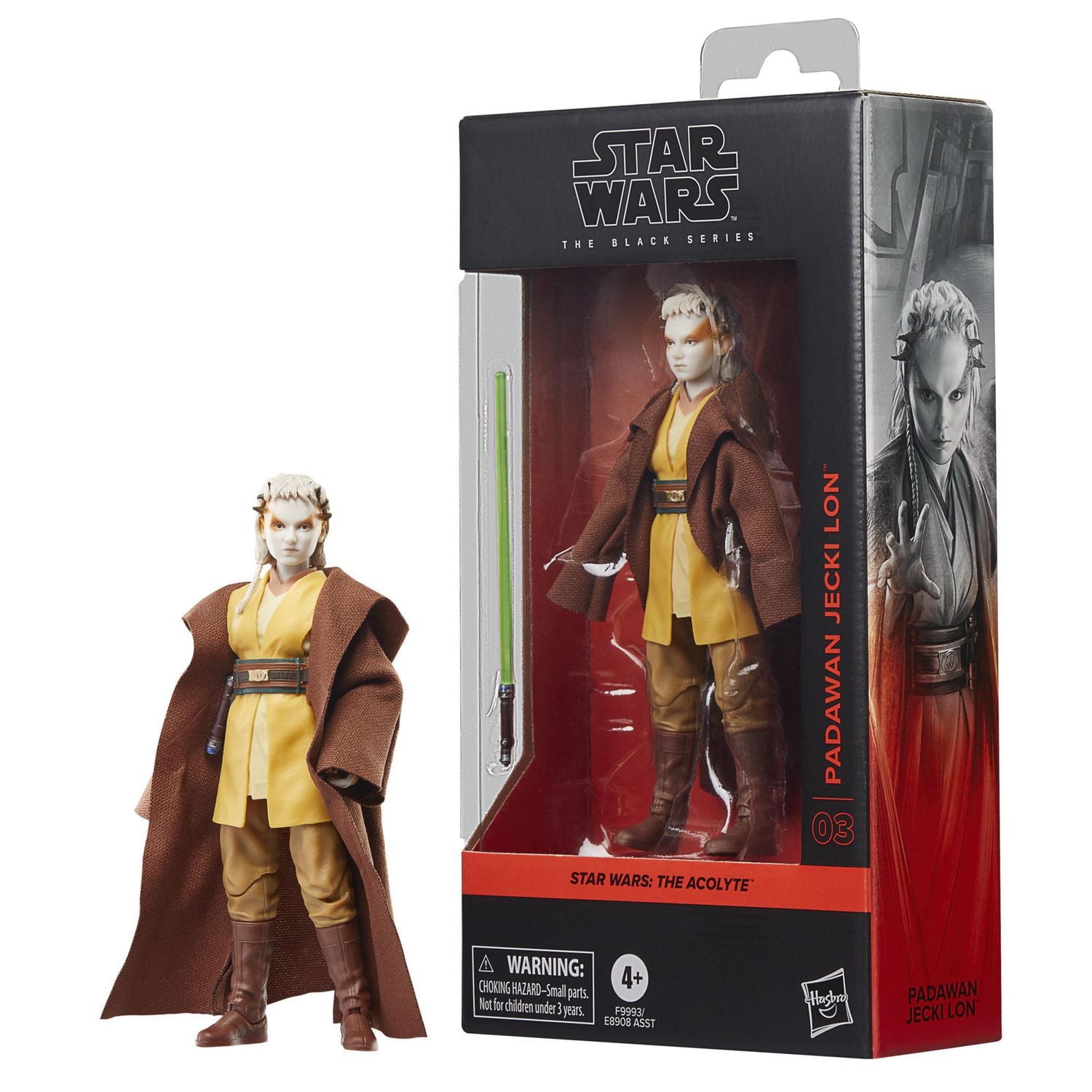 Star Wars The Black Series Padawan Jecki Lon Collectible Action Figure (6”)