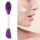 thumbnail image 5 of SilicBrush Portable Facial Brush Set de maquillaje Double-end s Skincare Brush Lotion Púrpura con cepillo jinwen cepillo facial, 5 of 8