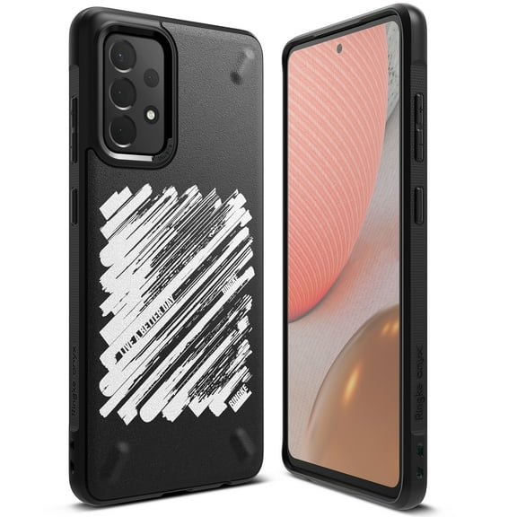 Ringke Onyx Design Case Compatible with Samsung Galaxy A72, Tough Rugged TPU Heavy Duty Design Back Cover - Paint