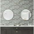 thumbnail image 6 of NextWall  Washed Brick Peel and Stick Removable Wallpaper Pumice Stone, 6 of 9