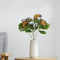thumbnail image 6 of 2Pcs Artificial Butterflies Branches, 11.4 Inch Butterfly Floral Stakes with Colorful Flowers, Butterflies Decor for Wedding Home Garden Indoor Outdoor Arrangements and Party, 6 of 6