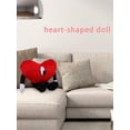 thumbnail image 3 of Peluche Bad Bunny Heart Un Verano Sin Ti 25 cm rojo, 3 of 4