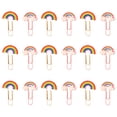 thumbnail image 5 of Set of 3 Prong Paper Fasteners Rainbow Clip File Clips Office, 5 of 8