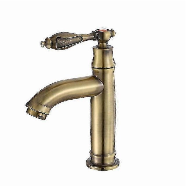 European Style Copper Retro Basin Faucet