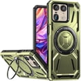 thumbnail image 7 of for Motorola Edge 50 Ultra/Moto X50 Ultra  Case with 360° Ring Kickstand, Dual Layer Military Grade Heavy Duty Shockproof Protection Phone Case Cover for Motorola Edge 50 Ultra. SHJ-Black, 7 of 7