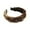 Brown, variant on ManxiVoo Women and Girls Braided Wide Vintage Padded Headband Soft Comfortable Hair Band for Fashion Styling Daily Use