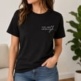 thumbnail image 6 of Motivational Graphic T-Shirt, You Are Enough Front and Back Print Unisex Tee, 6 of 9