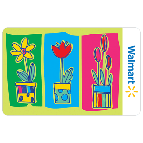 Beautiful Flowers Walmart Gift Card