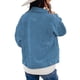 thumbnail image 3 of Chaquetas de pana para mujer, abrigos cómodos informales de manga larga, Tops para mujer, prendas de vestir con solapa y botones, S-3XL, 3 of 3