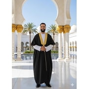 Mens Abaya (Bisht) - Cloak Arab Dress