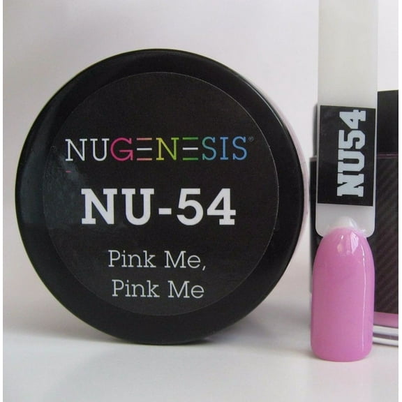 NUGENESIS Nail Color Dip Dipping Powder 1.5oz/jar - NU54 Pink Me, Pink Me