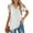 White, variant on Ayfxijin Fall Tops for Women,Women's Off-the-Shoulder Short Sleeve V-neck Solid Color
