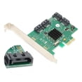 thumbnail image 4 of Hard Disk Expansion Card Computer Accessories Hard Disk Expansion Card PCIE SATAⅢ 88SE9215 Portable Computer Accessories 6Gbps 2.0‑Channel, 4 of 8