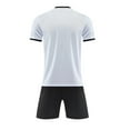thumbnail image 4 of HOMADLES Teen Boys Sets 2 Piece Breathablle Tee and Elastic Waist Short Outfits White 14 T, 4 of 5