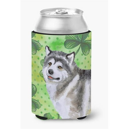 

Alaskan Malamute St.Patricks Can or Bottle Hugger