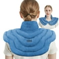 thumbnail image 1 of MORLIDEN Microwavable Heating Pad for Neck and Shoulders, Microwave Heating Pads Neck Warmer Wrap for Pain Relief, 1 of 6