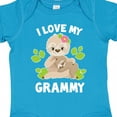 thumbnail image 4 of Inktastic Cute Sloth I Love My Grammy with Green Leaves Boys or Girls Baby Bodysuit, 4 of 5