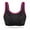 Black, variant on Winglove Women's Full Figure Sports Bra Bounce Control Wirefree Bra Plus Size Support Workout Bra,Beige 34DDD