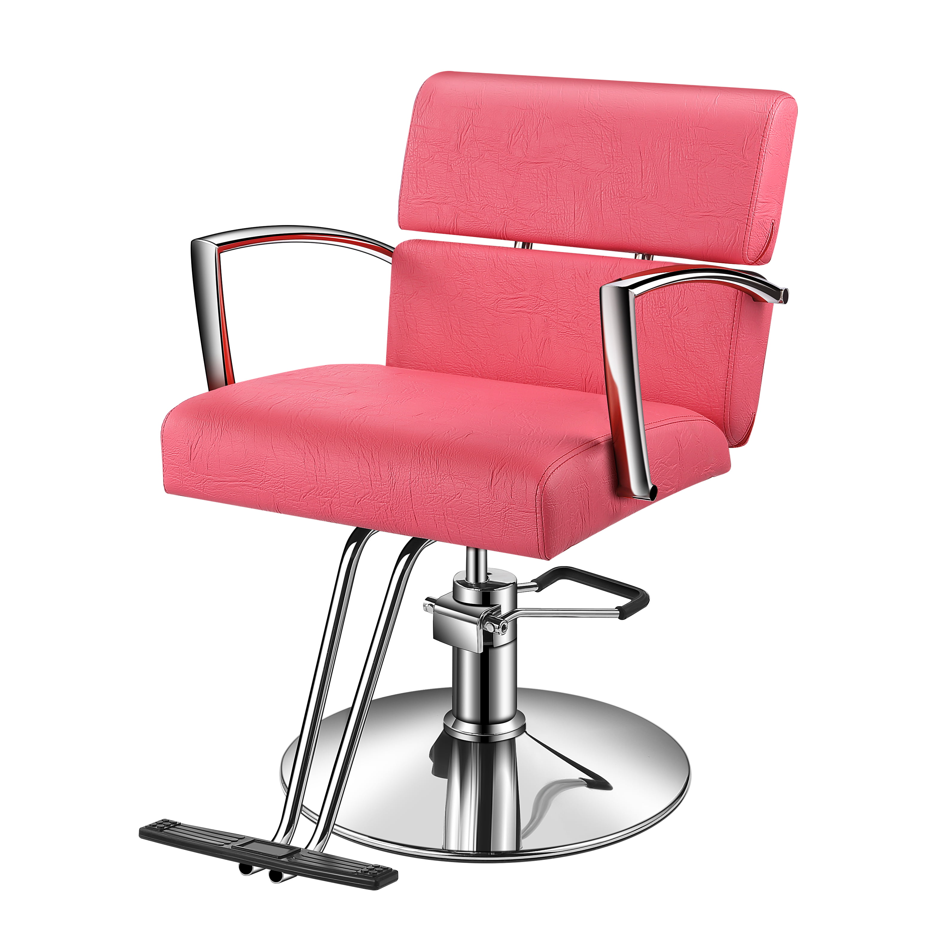 Baasha Modern Pink Salon  Chairs  For Hair Stylist With 
