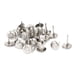 thumbnail image 1 of Clavos de tapicería de cabeza abovedada de metal para muebles tono plateado 7/16" de diámetro 30 piezas, 1 of 2