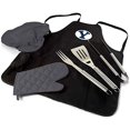 thumbnail image 1 of Delantal BBQ Tote Pro -Negro (Universidad Brigham Young) Impresión digital Picnic Time 635-88-179-714-0, 1 of 1